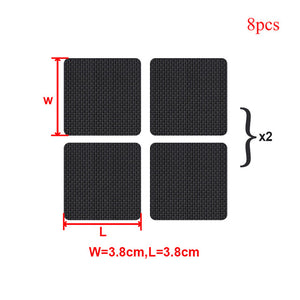 8/16/24pcs/lot Chair Leg Pads Floor Protectors for Furniture Legs Table leg Covers Round Bottom Anti Slip Floor Pads Rubber Feet