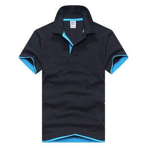 New 2019 Men's brand men Polo shirt D esigual Men's cotton short-sleeved polo shirt sweatshirt T-ennis Free shipping XS-3XL