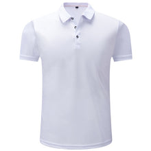 Load image into Gallery viewer, Men's Polo Shirt Camisa masculina Shirt Cotton Short Sleeve shirt Brands jerseys Summer Sportsjerseysgolftennis Blusas Tops