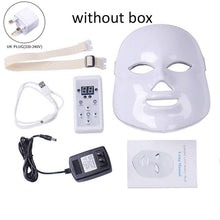 Load image into Gallery viewer, LED Facial Mask Therapy 7 Colors Face Mask Machine Photon Therapy Light Skin Care Wrinkle Acne Removal Face Beauty for Home use