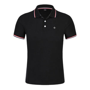 Dudalina Short Sleeve Polo Shirt Men 2019 Summer Casual & Business Brand  Embroidery Striped Polos Shirts Para Hombre