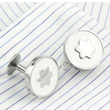 Load image into Gallery viewer, FLEXFIL Luxury shirt cufflinks for men&#39;s Brand cuff buttons cuff links gemelos High Quality round wedding abotoaduras Jewelry