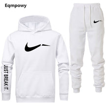 Load image into Gallery viewer, Men&#39;s Tracksuit 2 sets of new fashion jacket sportswear men&#39;s sweatpants hoodies spring and autumn men&#39;s brand hoodies pants