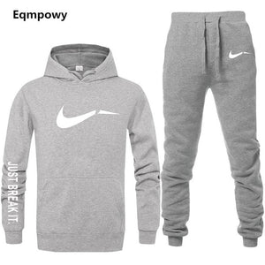 Men's Tracksuit 2 sets of new fashion jacket sportswear men's sweatpants hoodies spring and autumn men's brand hoodies pants