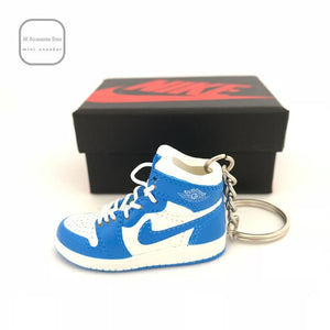 Personality DIY Air Jordan Generation AIR JORDAN1-13 Stereo 3D Sneaker Model Keychain For Gift