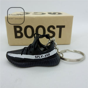 Personality DIY Air Jordan Generation AIR JORDAN1-13 Stereo 3D Sneaker Model Keychain For Gift