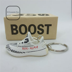 Personality DIY Air Jordan Generation AIR JORDAN1-13 Stereo 3D Sneaker Model Keychain For Gift