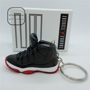 Personality DIY Air Jordan Generation AIR JORDAN1-13 Stereo 3D Sneaker Model Keychain For Gift