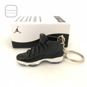 Personality DIY Air Jordan Generation AIR JORDAN1-13 Stereo 3D Sneaker Model Keychain For Gift